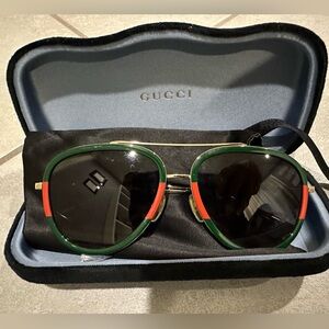 Gucci Gradient Pilot Sunglasses, GG0062S